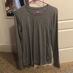 Grey Long Sleeve T